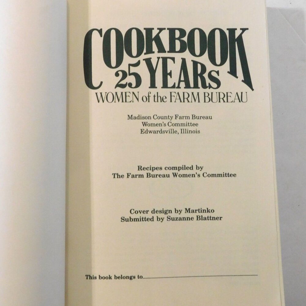Cookbook 25 Years Women of Farm Bureau 2002 Country Cooking Illinois Trade PB - Picture 4 of 10